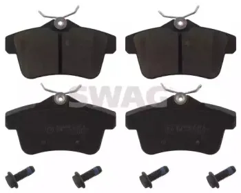 Комплект тормозных колодок, дисковый тормоз SWAG купить